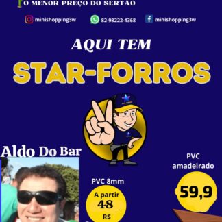 Forro em PVC Amadeirado